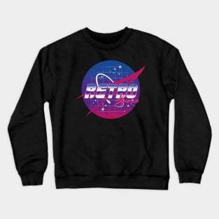 Retro Space Crewneck Sweatshirt